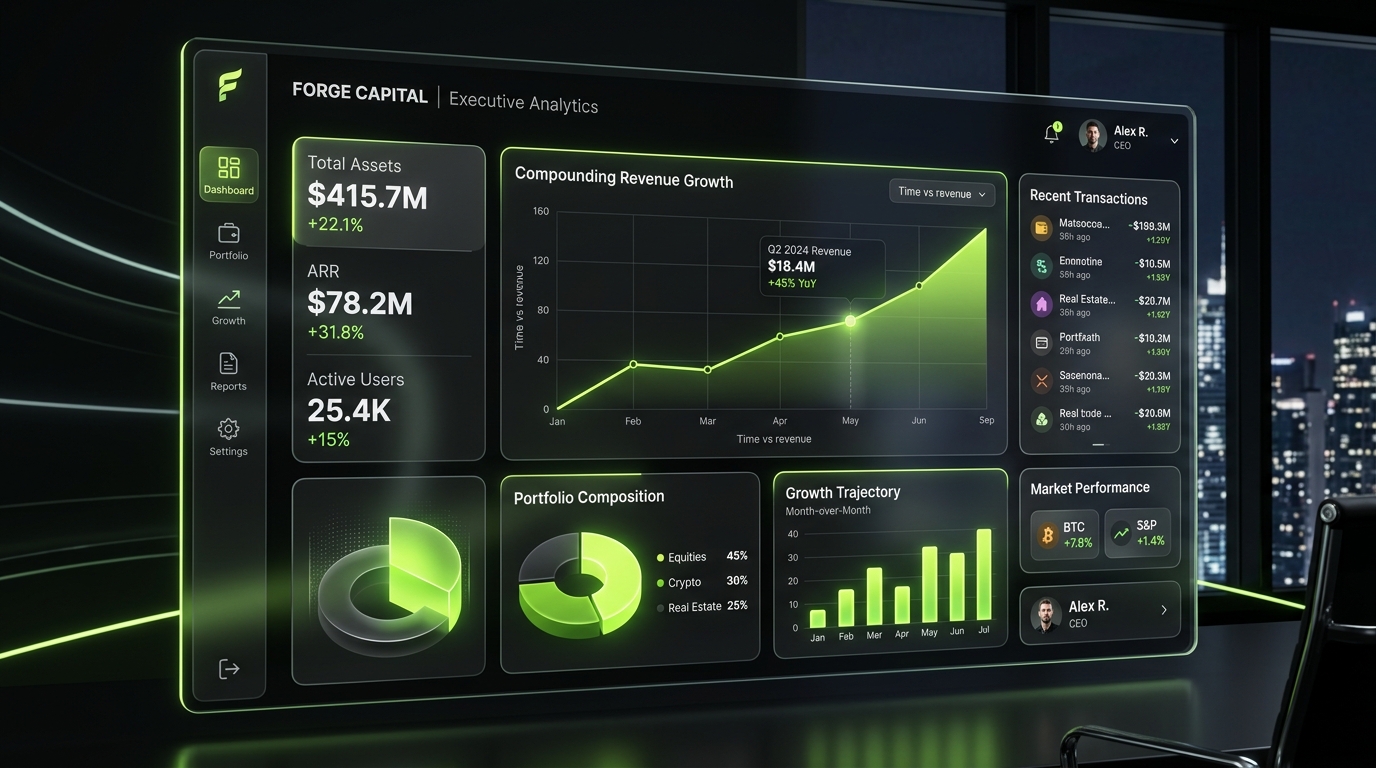 Fintech Capital — Executive Growth & Analytics Dashboard